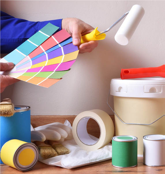interior painting materials